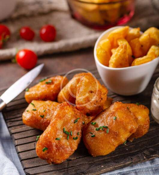 Golden Fish in Beer Batter